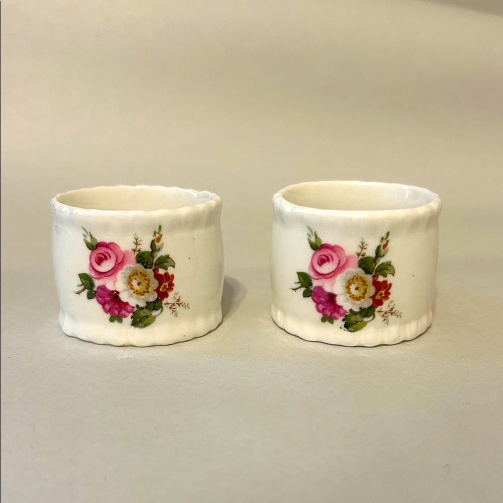 Pair of Coalport Ludlow Napkin Rings